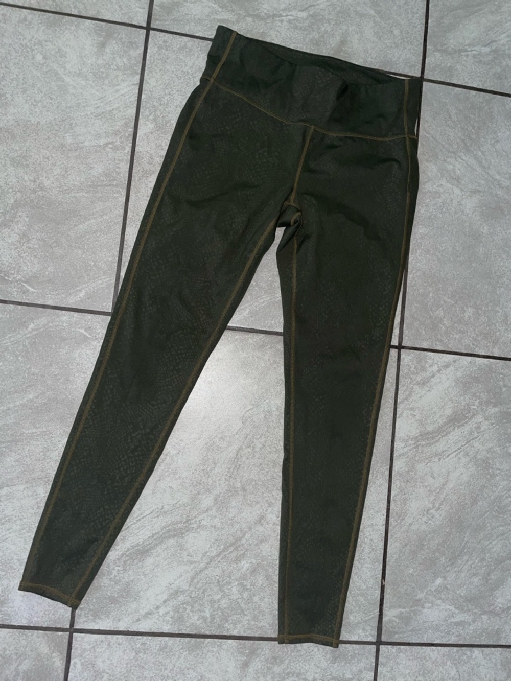 Athleta Dark Olive High-Rise Performance Leggings